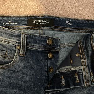 Liverpool Boyfriend Buttonfly Jeans